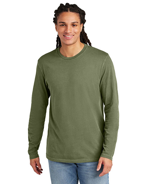 District DT2103 Wash ™ Men's Long Sleeve Tee at GotApparel