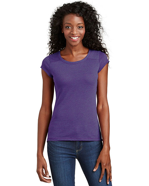 District DT2400 Women Gravel 50/50 Crew Tee at GotApparel