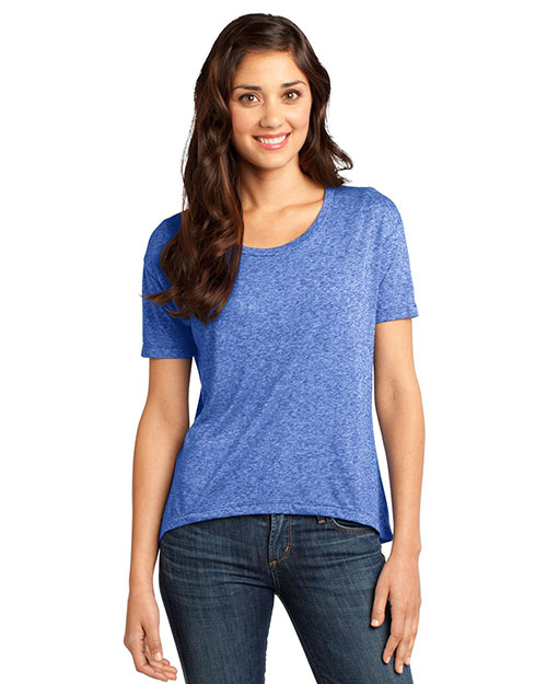 District DT260 Women Microburn Hi/Lo Tee at GotApparel