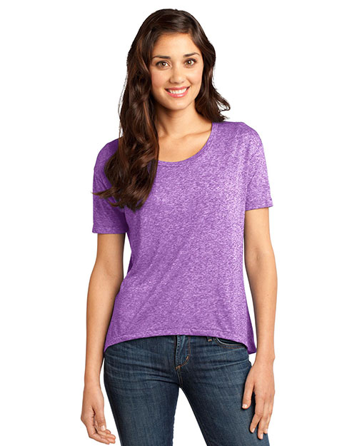 District DT260 Women Microburn Hi/Lo Tee at GotApparel