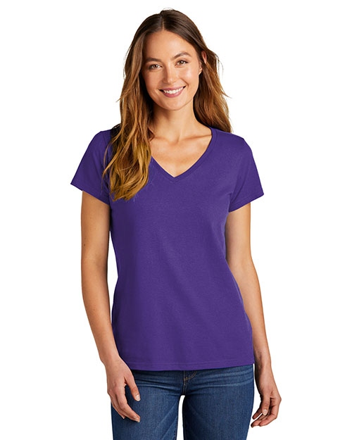 District Women's The Concert Tee V-Neck DT5002 at GotApparel