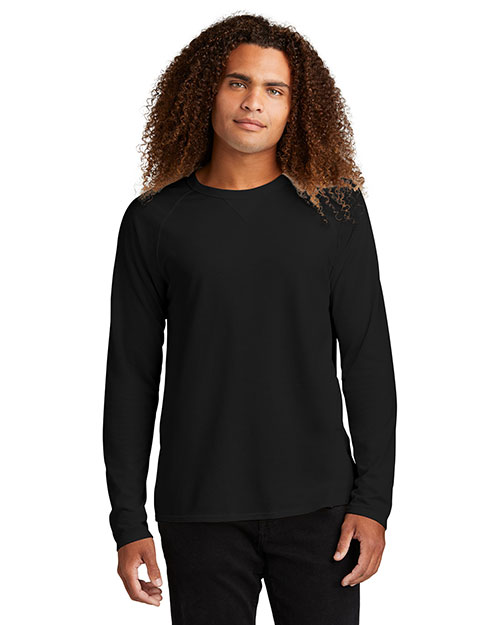 District Featherweight French Terry Long Sleeve Crewneck DT572 at GotApparel