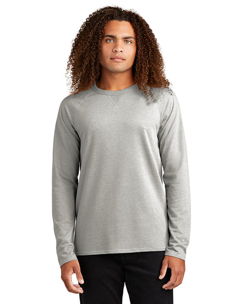 District Featherweight French Terry Long Sleeve Crewneck DT572 at GotApparel