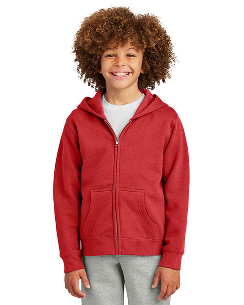 District ® Youth V.I.T. ™ Fleece Full-Zip Hoodie DT6102Y at GotApparel