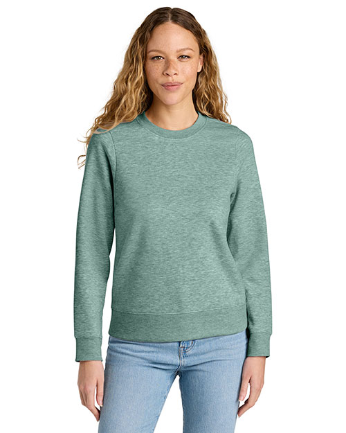 District DT6105 ® Women's V.I.T.  Fleece Crew at GotApparel