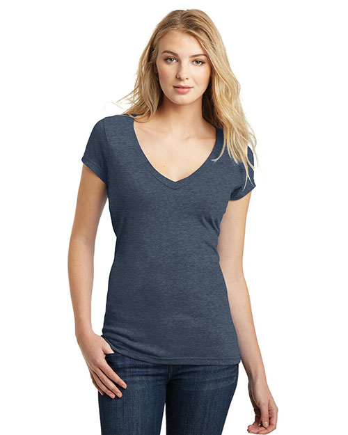 District DT6502 Women Very Important Tee Deep V-Neck at GotApparel