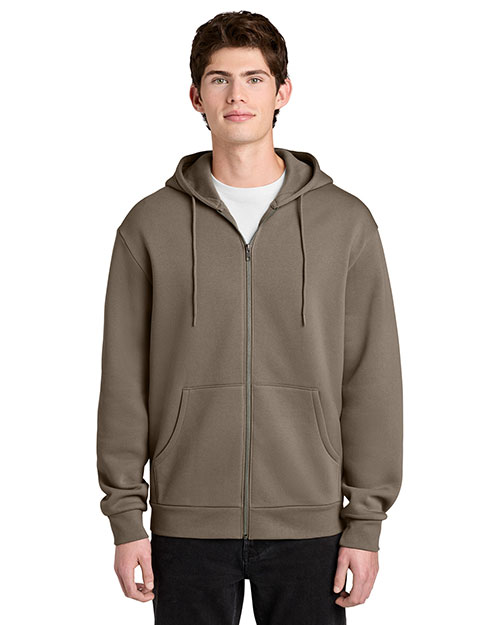 District DT6702 ® MelloFleece Full-Zip Hoodie at GotApparel