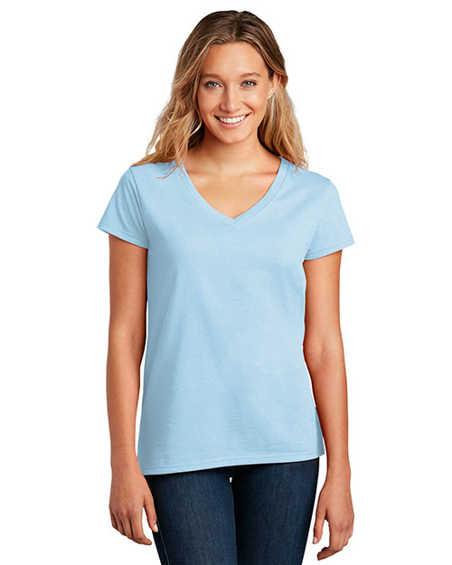 District<sup> ®</Sup> Women's Re-Tee<sup> ™</Sup> V-Neck DT8001 at GotApparel