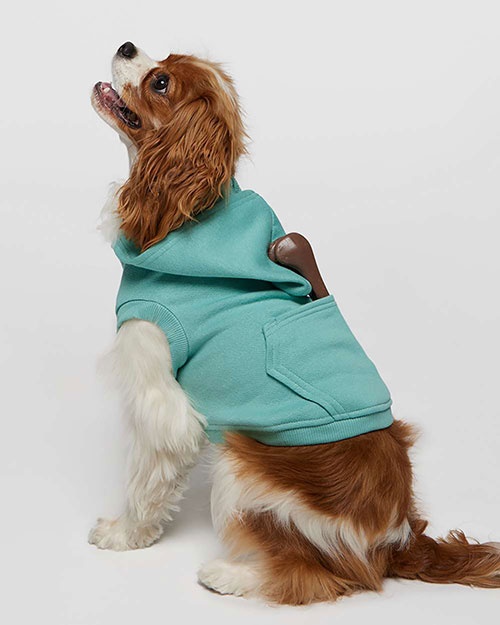 Doggie Skins 3926 Three-End Fleece Pet Hoodie at GotApparel