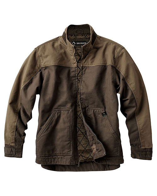 Dri Duck 5089T Men 100% Cotton 12oz Canvas/3oz Polyfill Insulation Tall Horizon Jacket at GotApparel