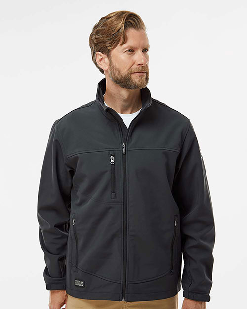 Dri Duck 5350T Men's Tall Water Resistant Softshell Motion Jacket at GotApparel