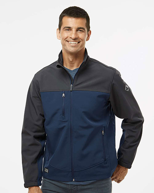 Dri Duck 5350T Men's Tall Water Resistant Softshell Motion Jacket at GotApparel