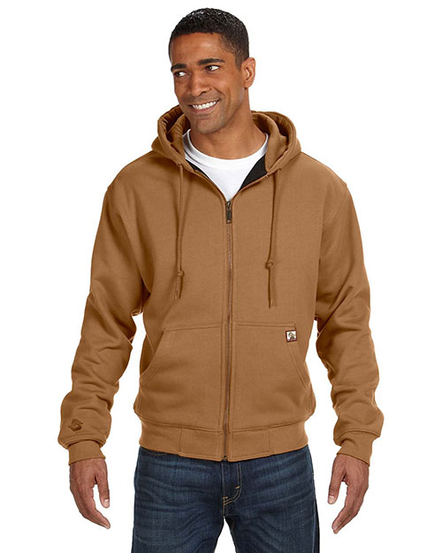 Dri Duck 7033 Men Crossfire Heavyweight Power Fleece Hooded Jacket with Thermal Lining at GotApparel