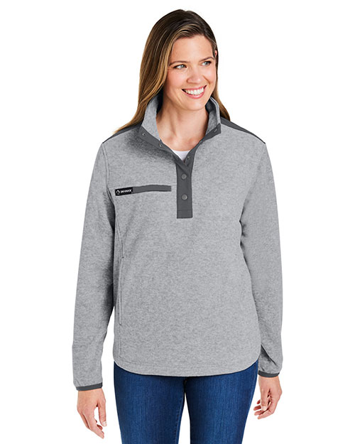 Dri Duck 9341 Ladies' Sierra Melange Heather Fleece at GotApparel