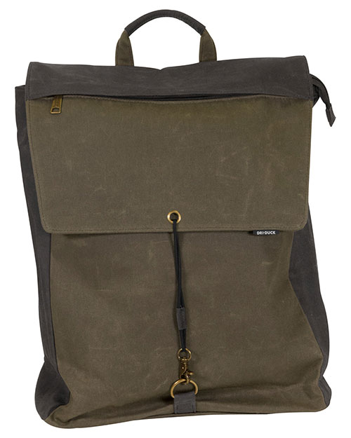 Dri Duck DI1041 Waxed Cotton Commuter Canvas Backpack at GotApparel