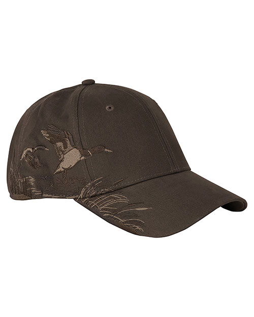 Dri Duck DI3254 Mallard Structured Mid-Profile Hat at GotApparel