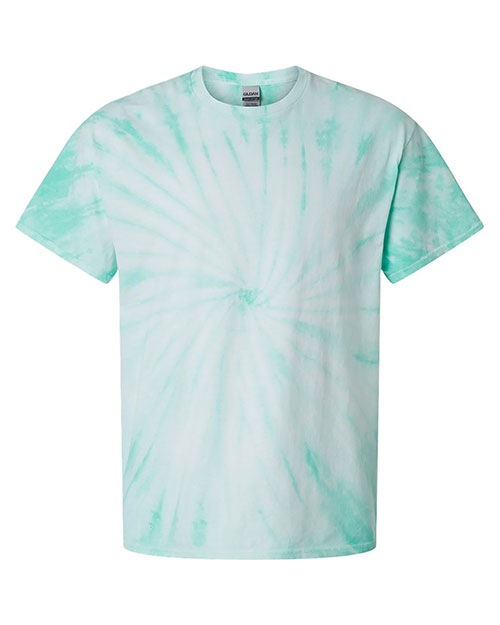 Dyenomite 200CY Women Cyclone Pinwheel Tie-Dyed T-Shirt at GotApparel