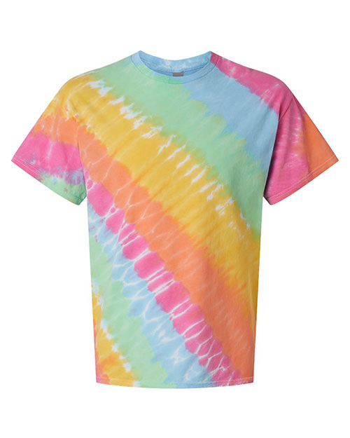 Dyenomite 200TL Men Tilt Tie-Dyed T-Shirt at GotApparel