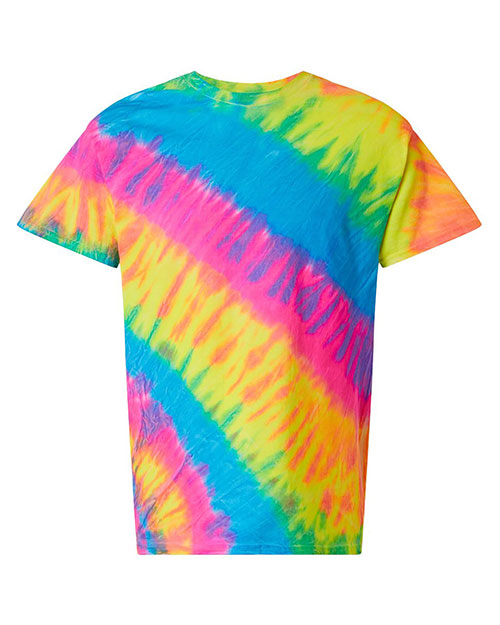 Dyenomite 200TL Men Tilt Tie-Dyed T-Shirt at GotApparel