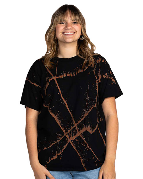 Dyenomite 20BBW Boys Youth Bleach Wash T-Shirt at GotApparel