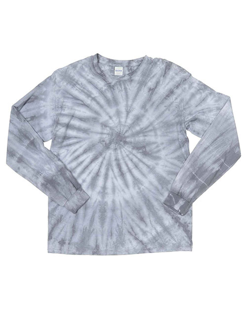 Dyenomite 24BCY Boys Youth Cyclone Tie-Dyed Long Sleeve T-Shirt at GotApparel