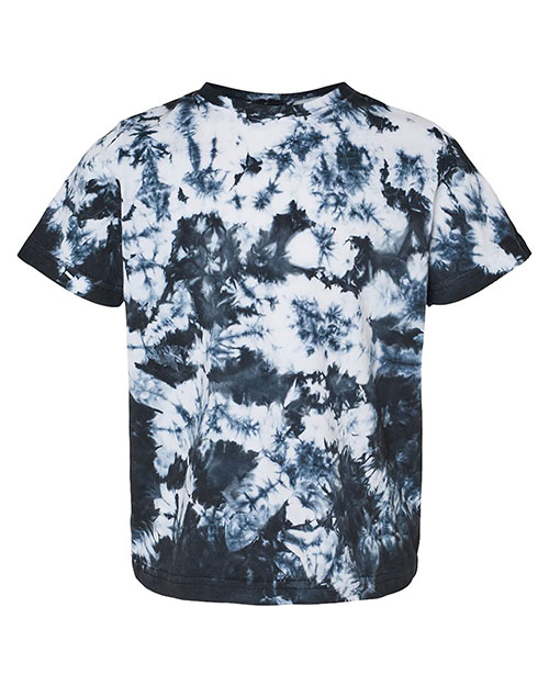 Dyenomite 330CR Toddler Crystal Tie-Dyed T-Shirt at GotApparel