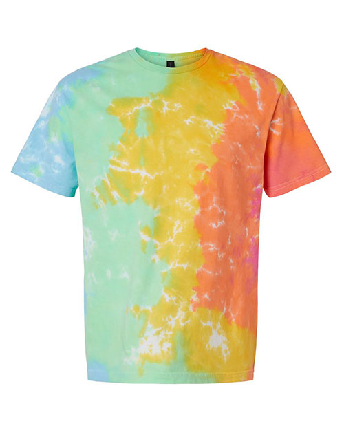 Dyenomite 640VR Men Slushie Crinkle Tie-Dyed T-Shirt at GotApparel