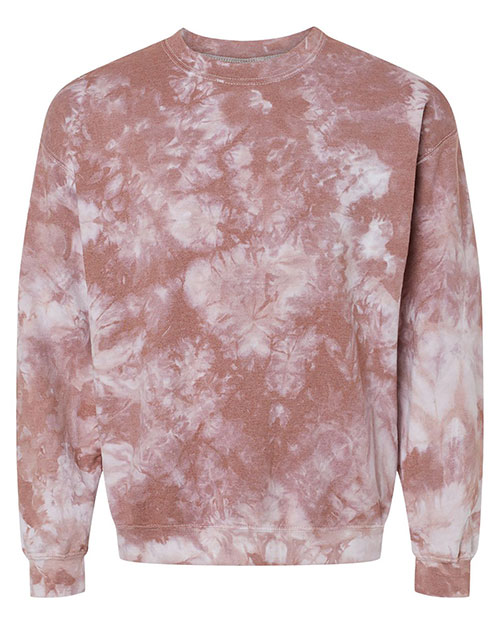 Dyenomite 681VR Men Blended Tie-Dyed Sweatshirt at GotApparel