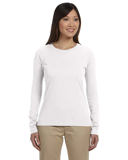 Custom Embroidered Econscious EC3500 Women 4.4 Oz. 100% Organic Cotton Classic Long-Sleeve T-Shirt at GotApparel