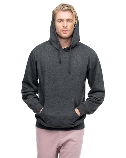 Custom Embroidered Econscious EC5570 Adult 7 Oz. Organic/Recycled Heathered Fleece Pullover Hood at GotApparel