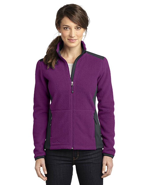  DISCONTINUED Eddie Bauer ® Ladies Full-Zip Sherpa Fleece Jacket. EB233 at GotApparel