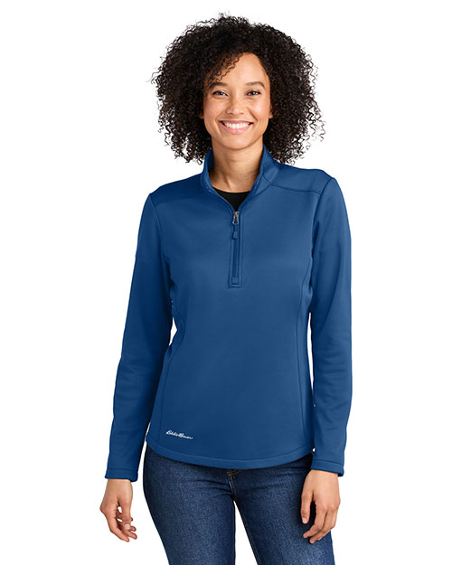 Eddie Bauer EB2370 Women's Smooth Mid Layer Fleece 1/2-Zip at GotApparel