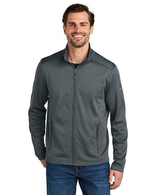 Eddie Bauer EB2460 Men's Smooth Mid Layer Fleece Full-Zip at GotApparel