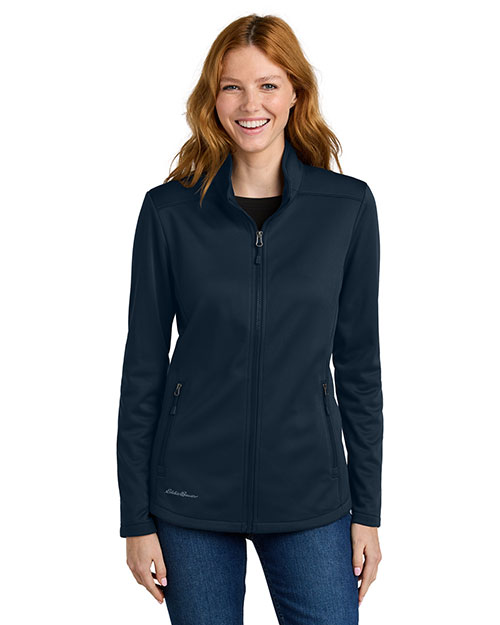 Eddie Bauer  Women's Smooth Mid Layer Fleece Full-Zip EB2470 at GotApparel