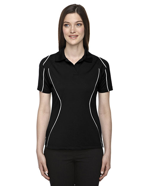 Extreme 75107 Women Eperformance Velocity Snag Protection Colorblock Polo With Piping at GotApparel