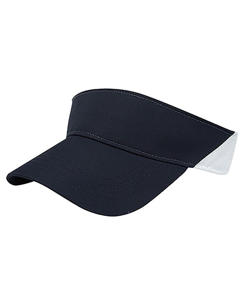 Fahrenheit F367 Unisex Peformance Visor with Mesh Back at GotApparel