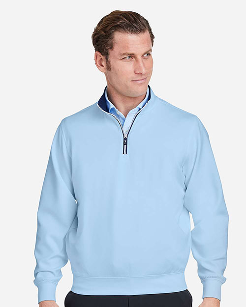 Fairway & Greene C11512 Men's Caves Tech Quarter-Zip Pullover at GotApparel