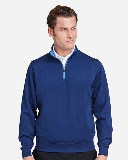 Fairway & Greene C11512 Men's Caves Tech Quarter-Zip Pullover at GotApparel