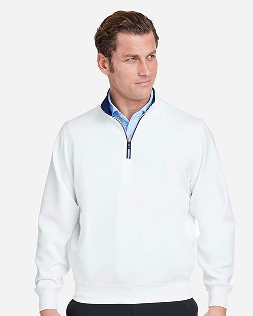 Fairway & Greene C11512 Men's Caves Tech Quarter-Zip Pullover at GotApparel