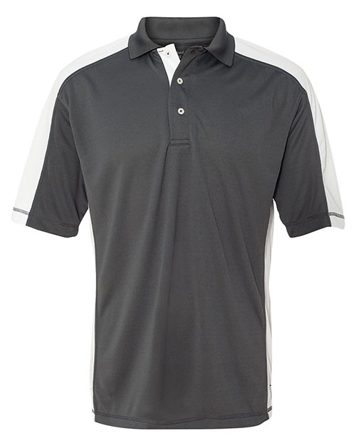 FeatherLite 465 Men Colorblocked Moisture Free Mesh Sport Shirt at GotApparel