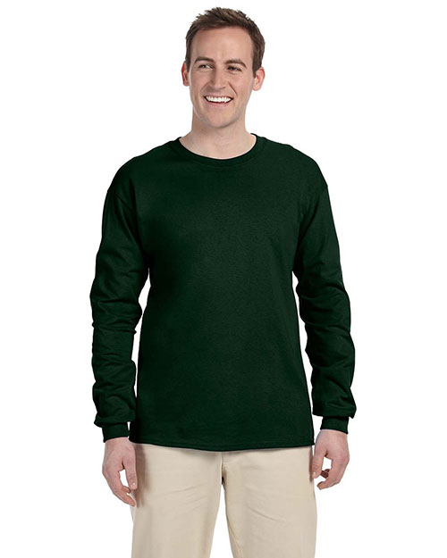 Fruit of the Loom HD Cotton 100% Cotton Long Sleeve T-Shirt. 4930 at GotApparel