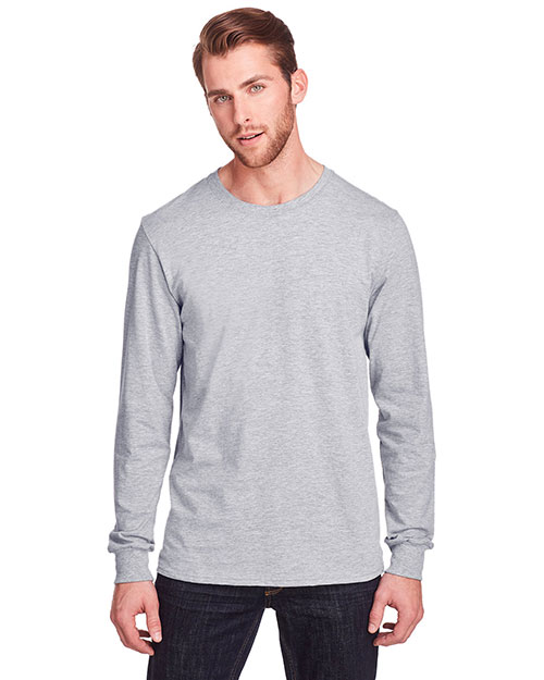Fruit Of The Loom IC47LSR Men Iconic™ Long Sleeve T-Shirt at GotApparel