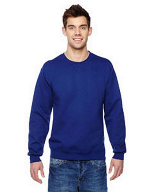 Fruit Of The Loom SF72R Adult 7.2 Oz. Sofspun Crewneck Sweatshirt at GotApparel