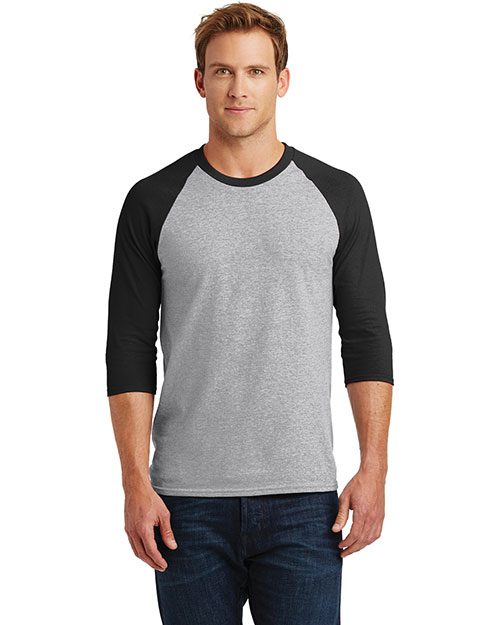 Gildan 5700 Men Heavy Cotton ™ 3/4-Sleeve Raglan T-Shirt at GotApparel