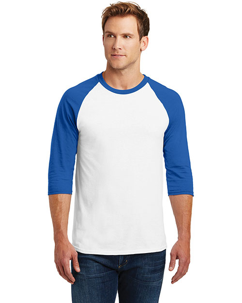 Gildan 5700 Men Heavy Cotton ™ 3/4-Sleeve Raglan T-Shirt at GotApparel