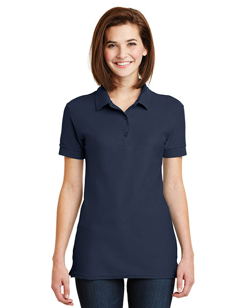 Gildan 82800L Ladies 6.6-Ounce 100% Double Pique Cotton Sport Polo at GotApparel