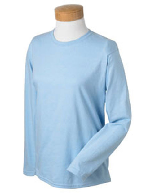 Gildan G240L Women 6.1 Oz. Ultra Cotton Long-Sleeve T-Shirt at GotApparel
