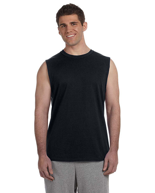 Gildan G270 Men Ultra Cotton 6 Oz. Sleeveless T-Shirt 100-Pack at GotApparel