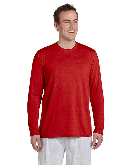 Gildan G424 Men Performance 4.5 Oz. Long-Sleeve T-Shirt at GotApparel