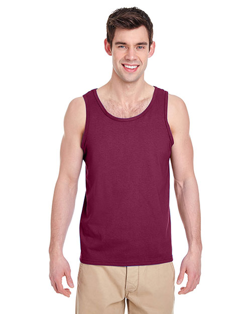 Gildan G520 Men Heavy Cotton Tank Top at GotApparel